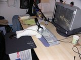 My alter-ego playing Corrugation! :-) Now I have also another microphone - smaller one. ;-) My alter-ego playing Corrugation! :-) Now I have also another microphone - smaller one. ;-)